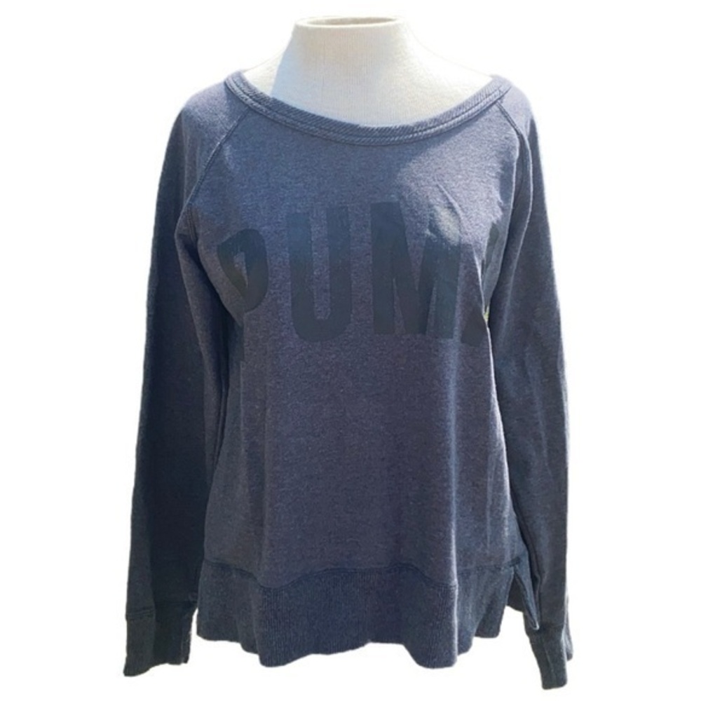 Puma women’s sweatshirt gray dry cell medium